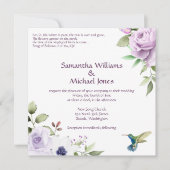 クリスチャン結婚式招待状 – ソングオブソロモン 招待状 (正面)