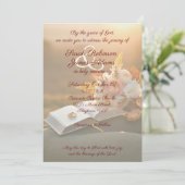 クリスチャン結婚式招待状 招待状 (スタンド正面)