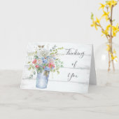 クリスチャン考えるフローラズ・オブ・ユー カード (黄色い花)