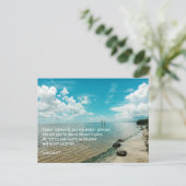 クリスチャン聖なる書物、 経典スカイウォーター平和を恐れる 案内ポストカード (スタンド正面)