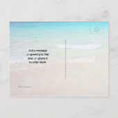 クリスチャン聖なる書物、 経典スカイウォーター平和を恐れる 案内ポストカード (裏面)