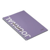 クリスチャン聖なる書物、 経典パーソナライズされたパープルジャーナル ノートブック (右側)