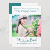 クリスチャン聖なる書物、 経典フォトグラッド発表/ 招待状 (正面/裏面)