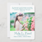 クリスチャン聖なる書物、 経典フォトグラッド発表/ 招待状 (正面)