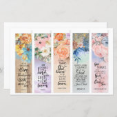 クリスチャン聖なる書物、 経典ブックマーク (正面/裏面)