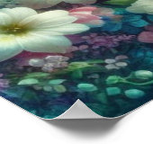 クリスチャン聖なる書物、 経典ヴィンテージクロスフローライースター ポスター (角)