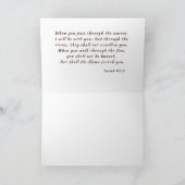 クリスチャン聖なる書物、 経典同情カードブルーリバーウォーター カード (内部)