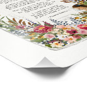 クリスチャン聖なる書物、 経典引用文ウォールアートプリントポスター フォトプリント            (角)