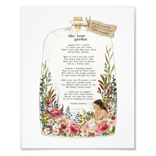 クリスチャン聖なる書物、 経典引用文ウォールアートプリントポスター フォトプリント            (正面)