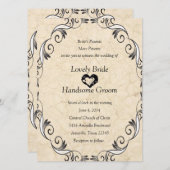 クリスチャン聖なる書物、 経典結婚式招待状 招待状 (正面/裏面)