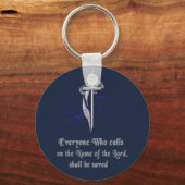 クリスチャン聖なる書物、 経典 キーホルダー (正面)