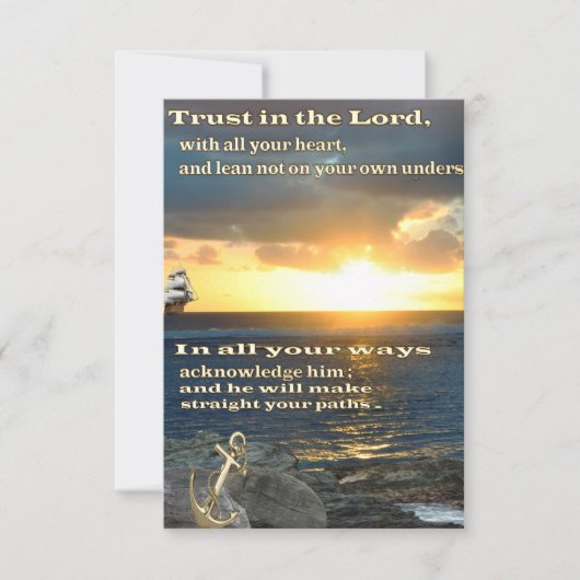 クリスチャン聖なる書物、 経典 出欠カード (正面)