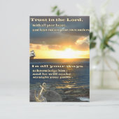 クリスチャン聖なる書物、 経典 出欠カード (スタンド正面)