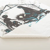 クリスチャン聖ベビーイエズクリスマス出生シーン シェルパブランケット (3/4)