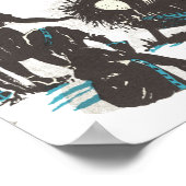 クリスチャン聖ベビーイエズクリスマス出生シーン ポスター (角)