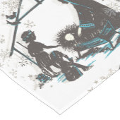 クリスチャン聖ベビーイエズクリスマス出生シーン ミディアムテーブルランナー (コーナー)