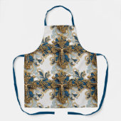 クリスチャン聖十字模様 エプロン (正面)