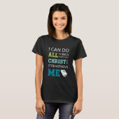 クリスチャン聖書の言葉 シーツ Tシャツ (正面フル)