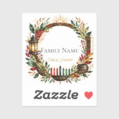 クリスチャン聖書の詩のステッカー | クワンザーの信仰 シール (シート)