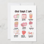 クリスチャン聖書の詩句が可愛いバレンタインカード シーズンカード (正面)