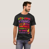 クリスチャン聖書聖句ガラティアの果実 Tシャツ (正面フル)