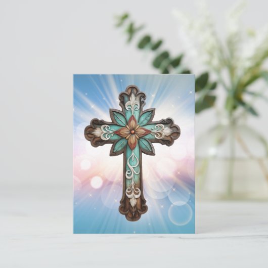 クリスチャン華美クロス シーズンポストカード (スタンド正面)