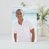 クリスチャン葬儀記念写真祈りの言葉カード (スタンド正面)