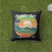 クリスチャン装飾枕サンビーチ屋外 アウトドアクッション (芝生)