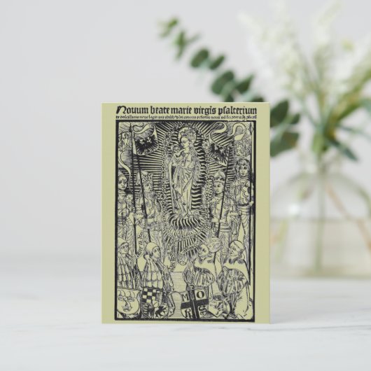 クリスチャン記号はがき ポストカード (スタンド正面)