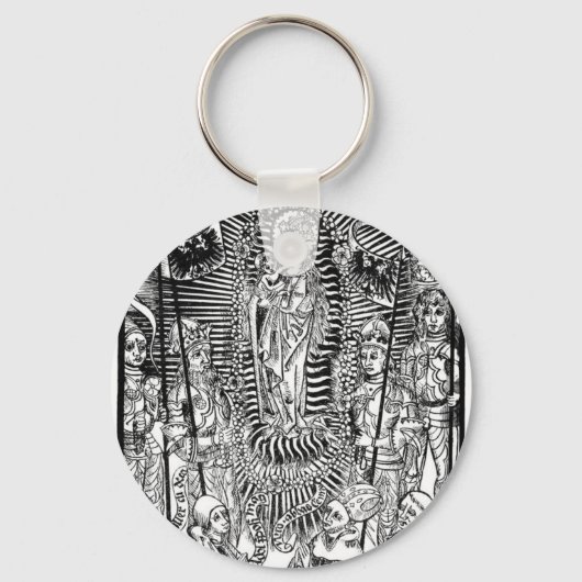 クリスチャン記号キーチェーン キーホルダー (正面)