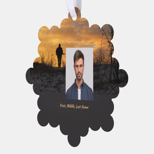 クリスチャン記念ハンター狩りストーカー戦 オーナメントカード (左)