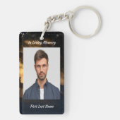 クリスチャン記念写真森林遊歩道 キーホルダー (裏面)