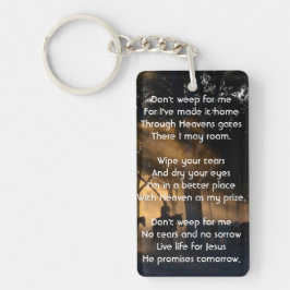 クリスチャン記念写真森林遊歩道 キーホルダー