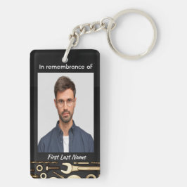 クリスチャン記念写真祈りの言葉ツール整備士 キーホルダー