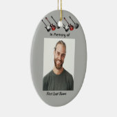 クリスチャン記念記念ミュージシャンギター音楽 セラミックオーナメント (右)