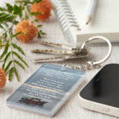 クリスチャン記念記念魚釣り船漁師 キーホルダー (正面右)