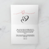 クリスチャン誕生日カード カード (内部)