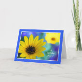 クリスチャン誕生日カード--誕生日祈りの言葉 カード (正面)