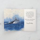 クリスチャン誕生日マイ感動的ラブ シーズンカード (内部)