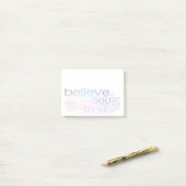 クリスチャン語雲 ポストイット (デスク上)