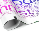 クリスチャン語雲 ラッピングペーパー (ロールコーナー)