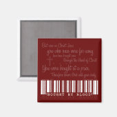 クリスチャン買マグネット マグネット (正面/裏面)