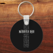 クリスチャン賛美パパクロス神父の日 キーホルダー (正面)