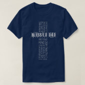 クリスチャン賛美パパクロス神父の日 Tシャツ (デザイン正面)