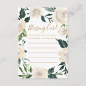 クリスチャン賛美母パーティーフローラ祈りの言葉 エンクロージャーカード (正面)