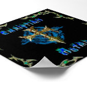 クリスチャン金属 ポスター (角)