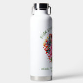 クリスチャン開花あなたは植えられたフローラ ウォーターボトル (正面)