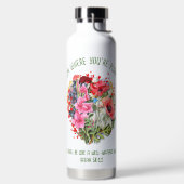 クリスチャン開花あなたは植えられたフローラ ウォーターボトル (左面)