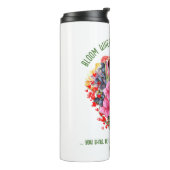 クリスチャン開花あなたは植えられたフローラ タンブラー (回転左)