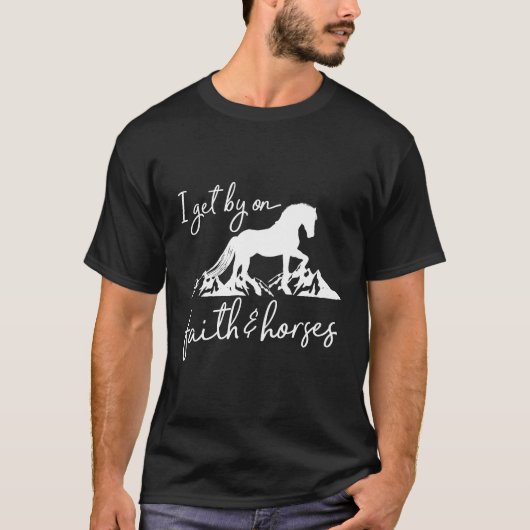クリスチャン馬 Tシャツ (正面)